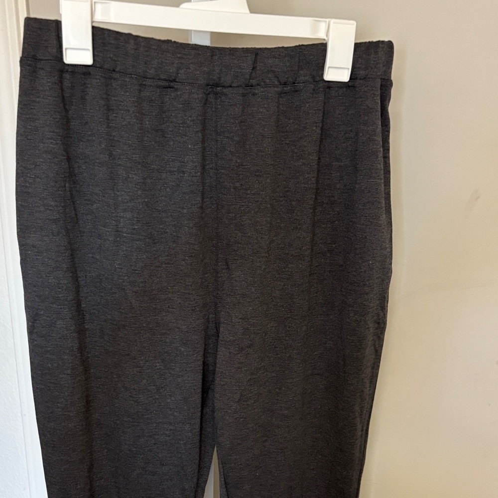NWT Woman Within Charcoal Gray Pants